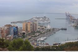 Photo Textures of Background City Malaga